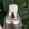 Botella de crema sin aire de acrílico de lujo de 50 ml con bomba